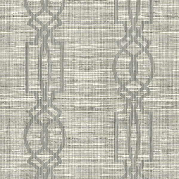 Серые обои Trellis-123541
