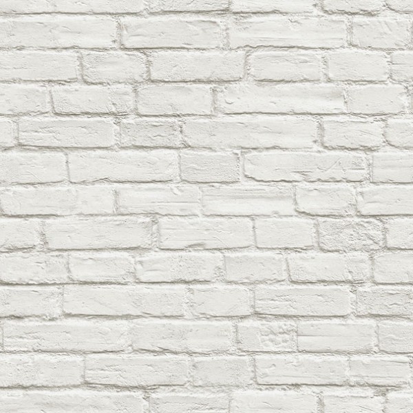 Серые обои Brick-46979