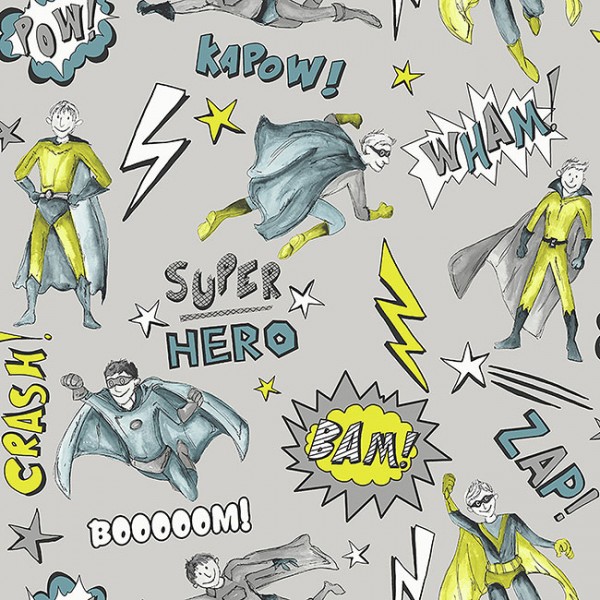 Kinderzimmer Tapeten Superhero-335322