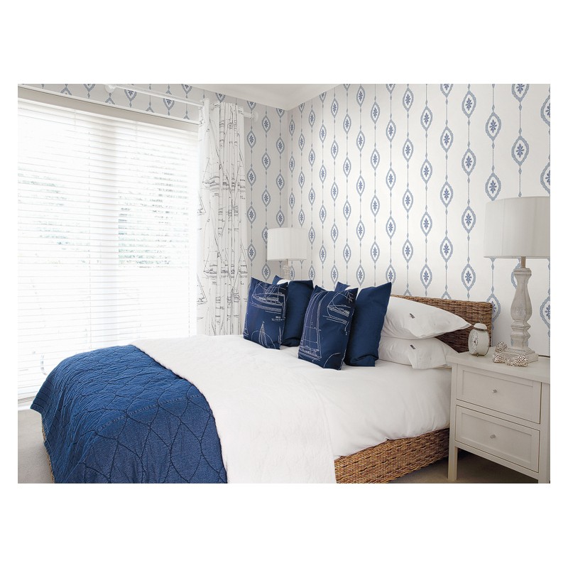 English Style Tapeten Dot Stripe-158903