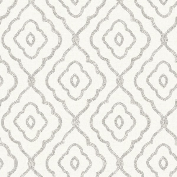 Moderne Tapeten Embroidered Ogee-173258