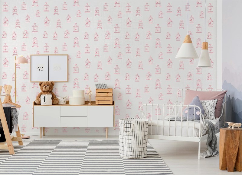 Kinderzimmer Tapeten Elegant Birds-187493