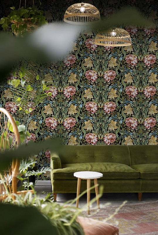 Floral wallpaper Belle-Epoque-EPOQUE