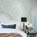 Design Wallcoverings Flower Ornament-307635