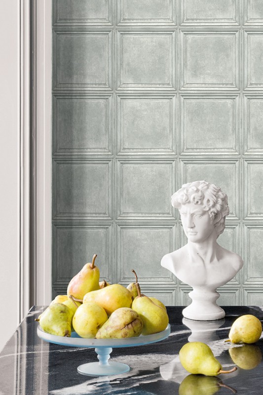 Imitat Tapeten Wooden Squares-237975