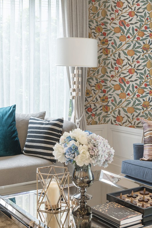 Цветочные обои Pomegranate-182828