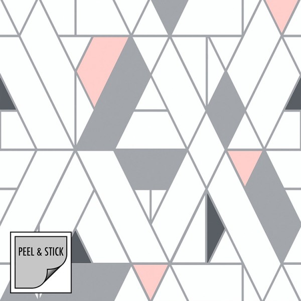 Peel and Stick Wallpaper Colorful Mosaic-186183