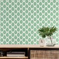 Blumen Tapeten Wavy Leaves-493008