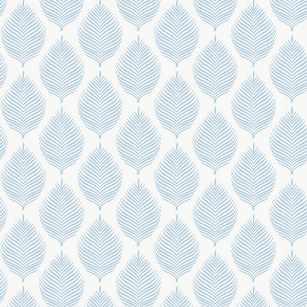 Blumen Tapeten Wavy Leaves-342321