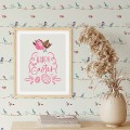Самоклеющиеся обои Spring Birds-619101