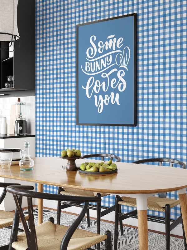 Peel and Stick Wallpaper Spring Plaid-821853