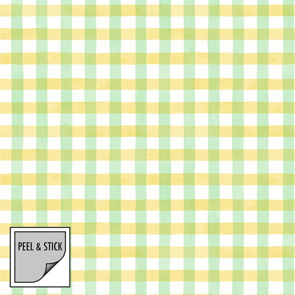 Самоклеющиеся обои Spring Plaid-133339