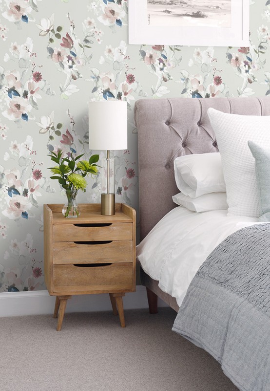 Blumen Tapeten Water Floral-209774