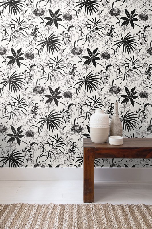 Selbstklebende Tapeten Jungle Flowers-187285