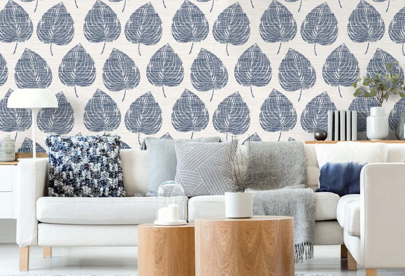 Цветочные обои Lindsborg Gravure-185544