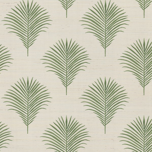 Цветочные обои Grasscloth Palm-321007