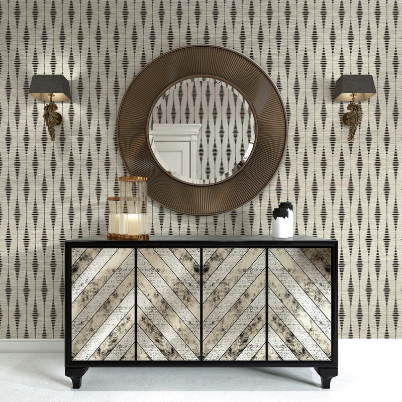 Geometrische Tapeten Rabaul Grasscloth-937941