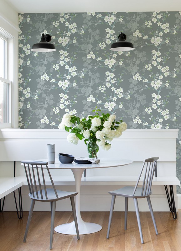 Floral wallpaper Nicolette-228777