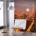 Fototapeten Länder und Städte Night Dubai-CB62F4