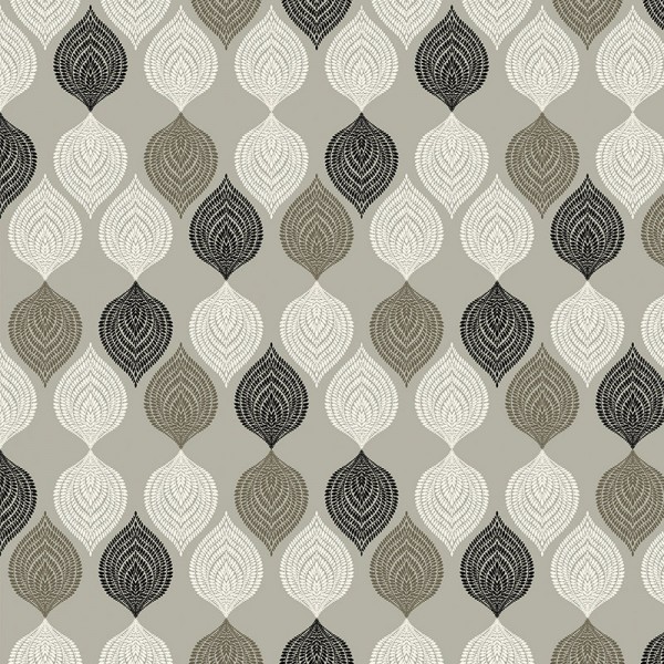 Серые обои Jammu-415033