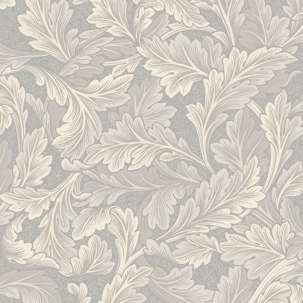 Tapeten Grau Acanthus Scroll-170432