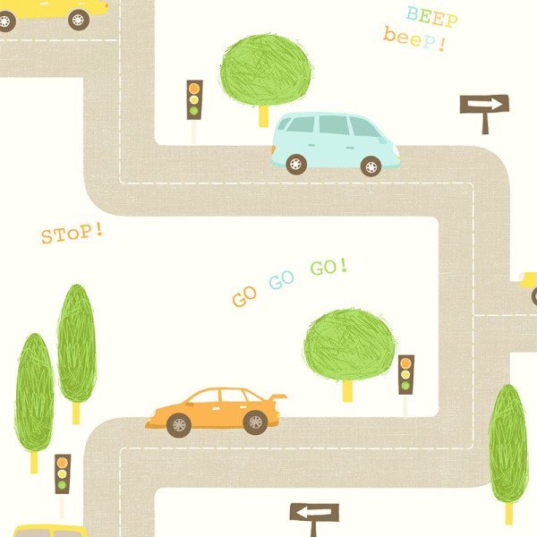 Wallpaper white Funny Road-968543