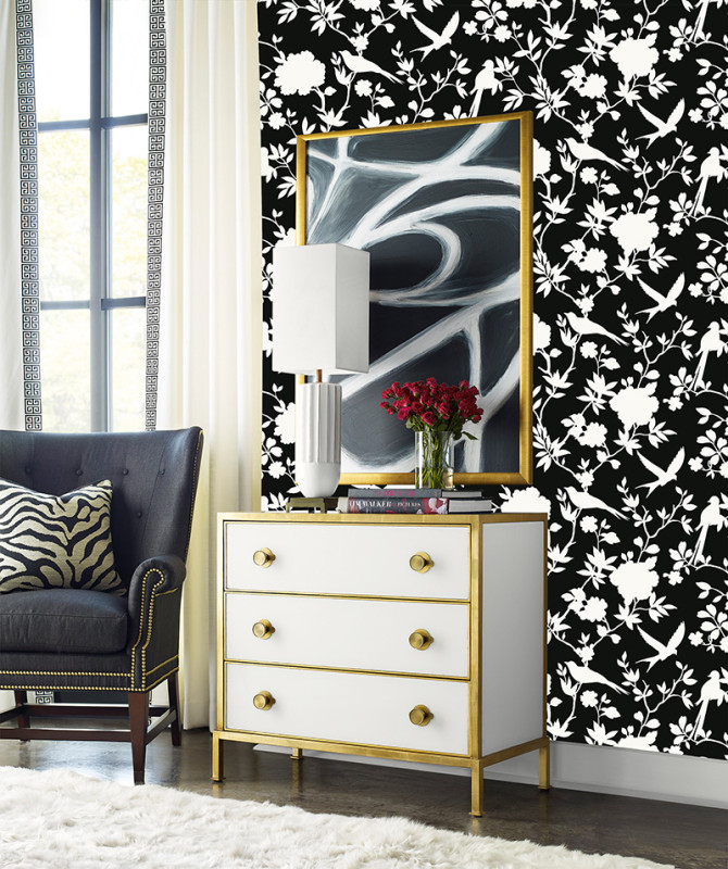 Цветочные обои Kristian-158022