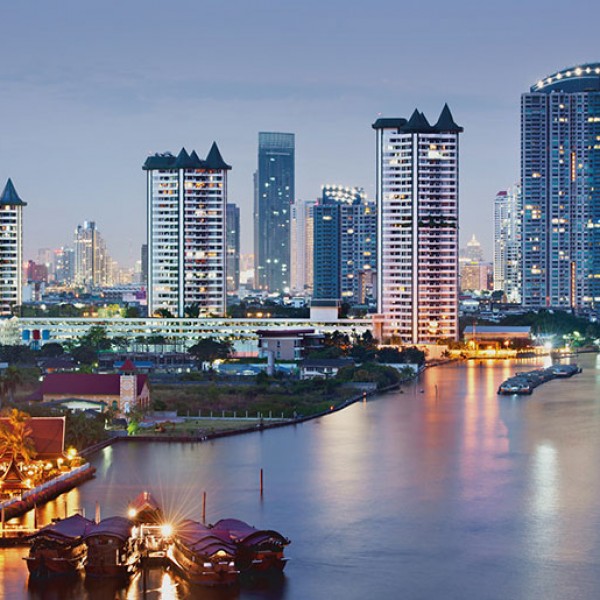 Murals Countries and Cities Beauty of Bangkok-816A7C