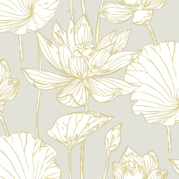 Selbstklebende Tapeten Lotus Floral-897841