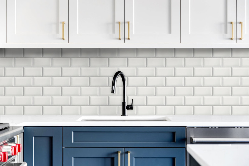 Самоклеющиеся обои Retro Subway Tile-137086