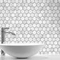 Самоклеющиеся обои Marble Hexagon-113810