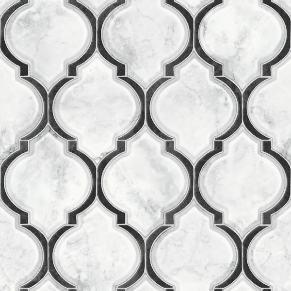 Самоклеющиеся обои Marbled Ogee-145240