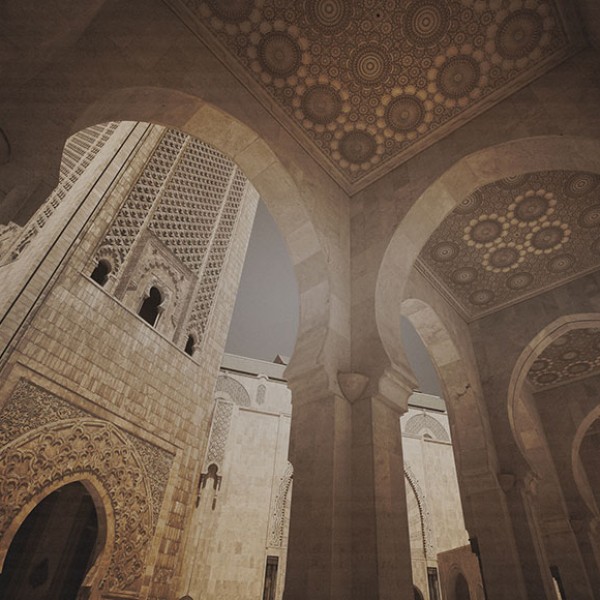 Murals Buildings and Towers Casablanca Mosque-9A2EE5