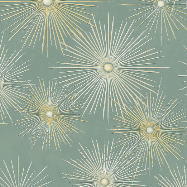 Peel and Stick Wallpaper Starburst Geo-329506