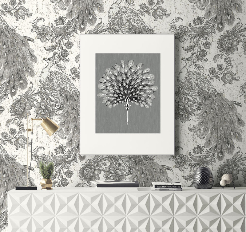 Цветочные обои Robinhood-388405