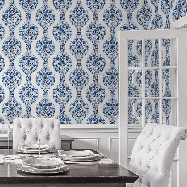 Selbstklebende Tapeten Floral Ogee-351691