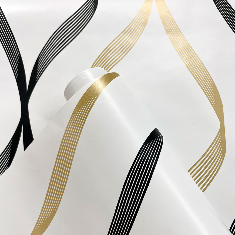 Peel and Stick Wallpaper Ogee Ribbon-238112