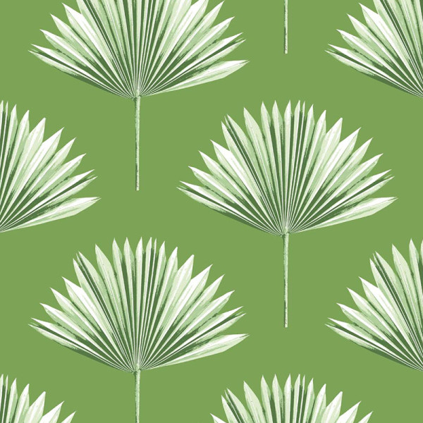 Peel and Stick Wallpaper Tropical Fan Palm-715430