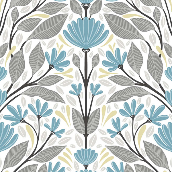 Selbstklebende Tapeten Folk Floral-251601