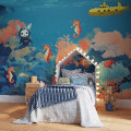 Fototapeten Kindermotive Bunny and Underwater World-437370