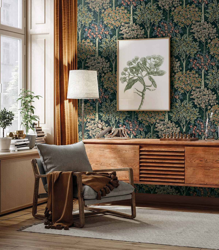 Цветочные обои Grove-350704