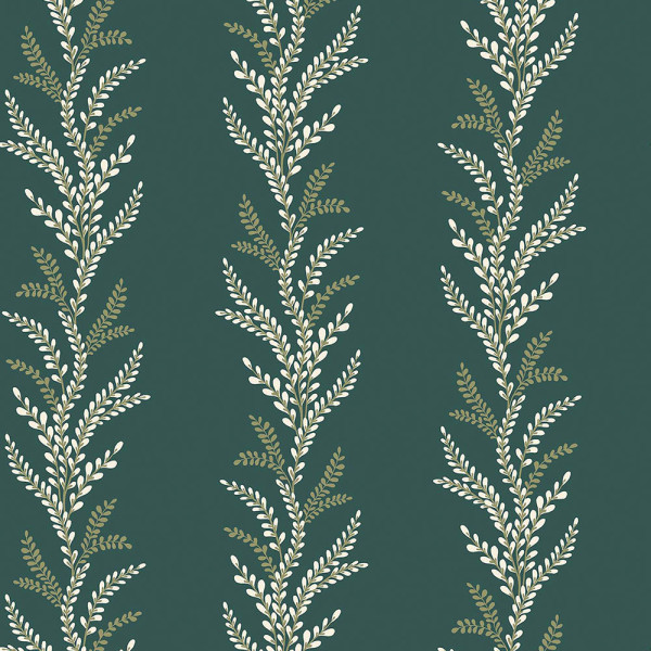 Зеленые обои Exbury-168675