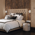 Wallpaper brown Veneer Herringbone-317816