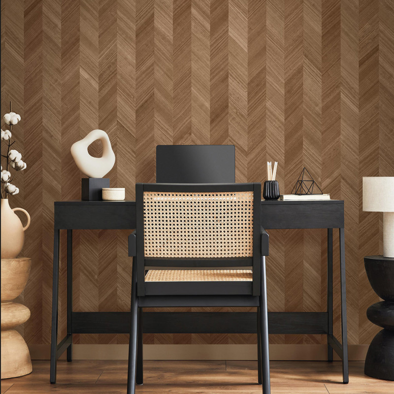 Элитные обои Veneer Herringbone-218144