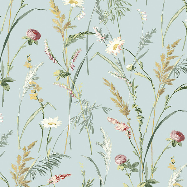 Peel and Stick Wallpaper Meadow Flowers-355671