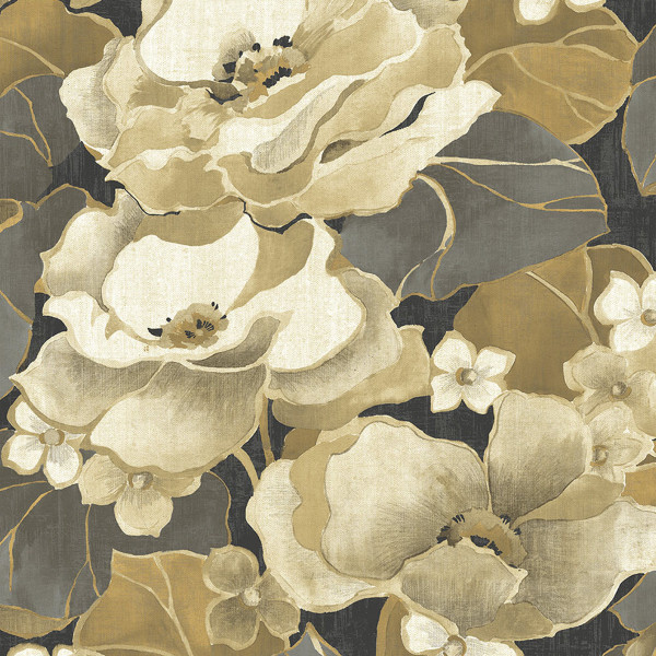 Peel and Stick Wallpaper Nouveau Floral-332100