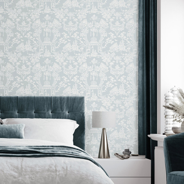 Selbstklebende Tapeten Garden Chinoiserie-257316
