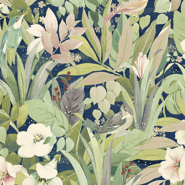 Selbstklebende Tapeten Blossoming Birds-267334