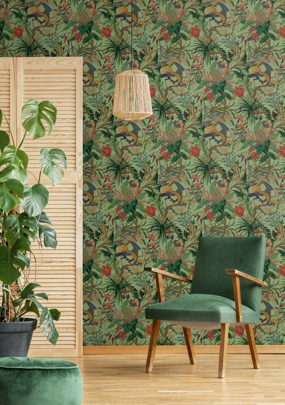 Selbstklebende Tapeten Tropical Canopy-218142