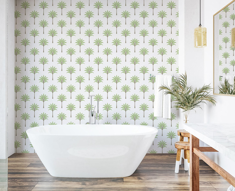 Selbstklebende Tapeten Montgomery Palm-217312